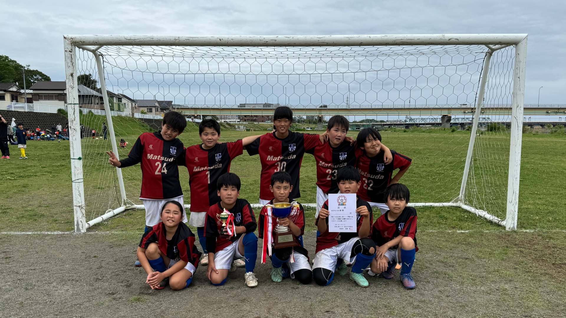 松田イレブンの試合風景